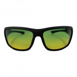 Поляризованіі окуляри антифари Polarized 3112 Graffito Матовий чорний/зелена лінза