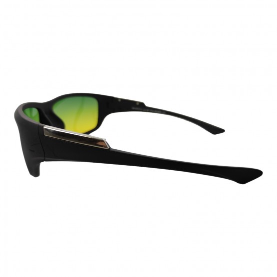 Поляризованные очки антифары 3112 Graffito Матовый черный/зеленая линза