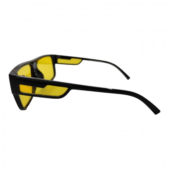 Поляризованные очки антифары 3119 Graffito Глянцевая черная/желтая линза