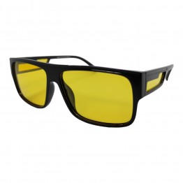 Поляризованные очки антифары 3119 Graffito Глянцевая черная/желтая линза