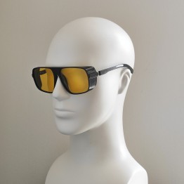 Поляризовані окуляри для водіїв (антифари) 3132 Graffito Polarized Чорний/Жовта Лінза