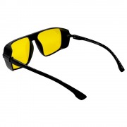 Поляризованные очки для водителей (антифары) 3132 Graffito Polarized Черный/Желтая Линза