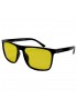 Поляризовані окуляри для водіїв (антифари) 3137 Graffito Polarized Чорний/Жовта Лінза