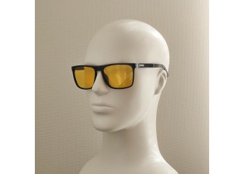 Поляризовані окуляри для водіїв (антифари) 3137 Graffito Polarized Чорний/Жовта Лінза