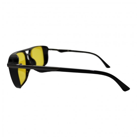 Поляризовані окуляри антифари 3148/2 Graffito Глянсовий чорний/жовта лінза
