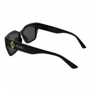 Поляризованные солнцезащитные очки 8733 FF Глянцевый черный/черный