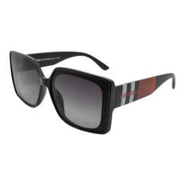 Поляризованные солнцезащитные очки 2334 BURB Глянцевый черный/серый