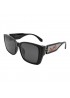Поляризованные солнцезащитные очки 10723 HERM Глянцевый черный/черный