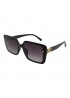 Поляризовані сонцезахисні окуляри 22008 FF Глянсовий чорний/сірий