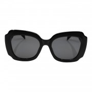 Сонцезахисні окуляри 9523 PR Глянсовий чорний/чорний