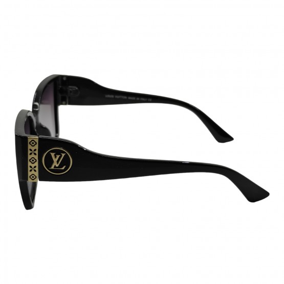Сонцезахисні окуляри 9534 LV Глянсовий чорний/сірий