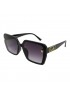 Солнцезащитные очки 22004 HERM Глянцевый черный/серый