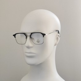 Комп'ютерні окуляри Blue Blocker оправа 2295 NN Срібло/Чорний Глянсовий Комп'ютерні окуляри Blue Blocker оправа 2295 NN Срібло/Чорний Глянсовий