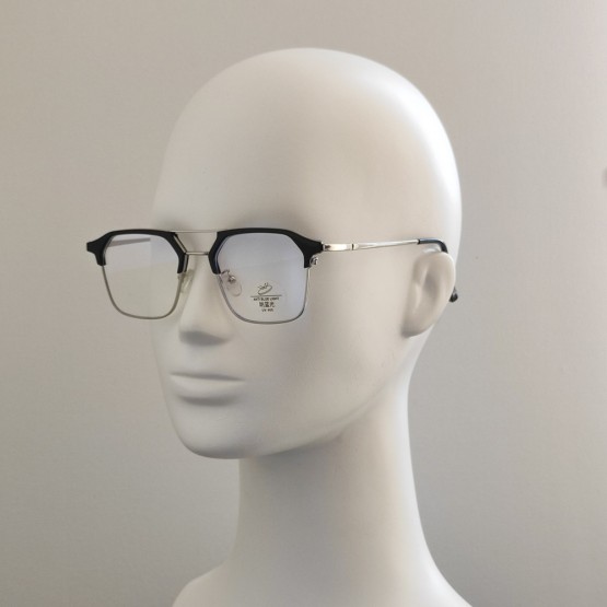 Комп'ютерні окуляри Blue Blocker оправа 2295 NN Срібло/Чорний Глянсовий Комп'ютерні окуляри Blue Blocker оправа 2295 NN Срібло/Чорний Глянсовий