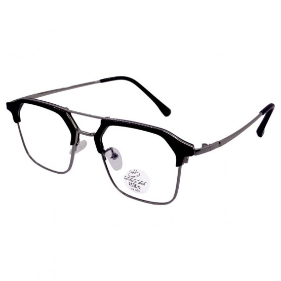 Комп'ютерні окуляри Blue Blocker оправа 2295 NN Срібло/Чорний Глянсовий Комп'ютерні окуляри Blue Blocker оправа 2295 NN Срібло/Чорний Глянсовий