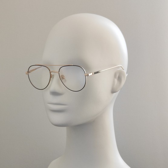 Комп'ютерні окуляри Blue Blocker оправа 30006 NN Золото/Чорний Комп'ютерні окуляри Blue Blocker оправа 30006 NN Золото/Чорний