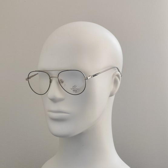 Комп'ютерні окуляри Blue Blocker оправа 30006 NN Срібло/Чорний Комп'ютерні окуляри Blue Blocker оправа 30006 NN Срібло/Чорний