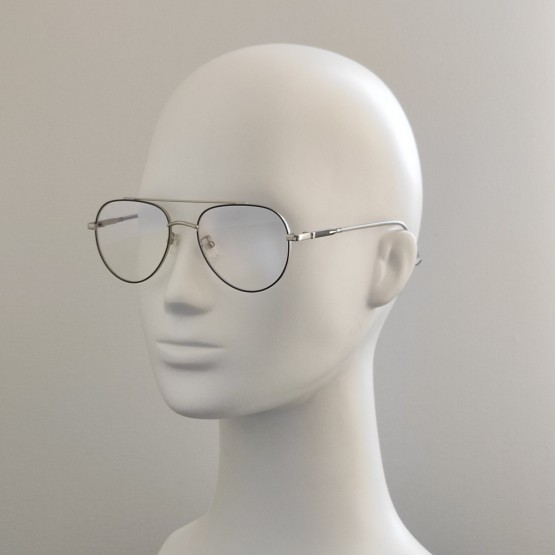 Комп'ютерні окуляри Blue Blocker оправа 30006 NN Срібло/Чорний Комп'ютерні окуляри Blue Blocker оправа 30006 NN Срібло/Чорний