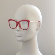 Комп`ютерні окуляри Blue Blocker оправа 68087 NN Золото/Червоний Комп`ютерні окуляри Blue Blocker оправа 68087 NN Золото/Червоний