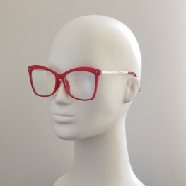 Комп`ютерні окуляри Blue Blocker оправа 68087 NN Золото/Червоний Комп`ютерні окуляри Blue Blocker оправа 68087 NN Золото/Червоний