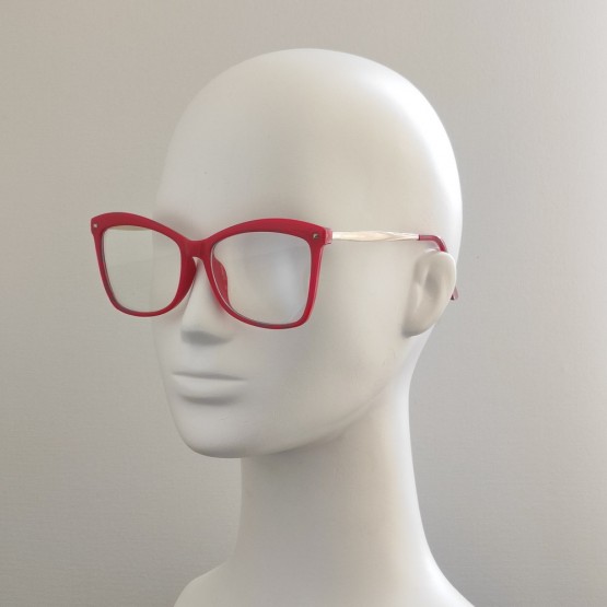 Комп`ютерні окуляри Blue Blocker оправа 68087 NN Золото/Червоний Комп`ютерні окуляри Blue Blocker оправа 68087 NN Золото/Червоний