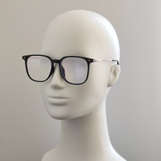 Комп`ютерні окуляри Blue Blocker оправа 7128 NN Золото/Чорний Глянсовий Комп`ютерні окуляри Blue Blocker оправа 7128 NN Золото/Чорний Глянсовий