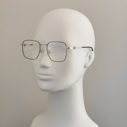 Комп`ютерні окуляри Blue Blocker оправа 72897 NN Срібло/Чорний Комп`ютерні окуляри Blue Blocker оправа 72897 NN Срібло/Чорний