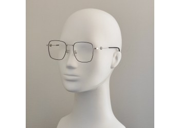 Комп`ютерні окуляри Blue Blocker оправа 72897 NN Срібло/Чорний Комп`ютерні окуляри Blue Blocker оправа 72897 NN Срібло/Чорний