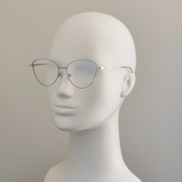 Комп`ютерні окуляри Blue Blocker оправа 80003 NN Срібло/Блакитний Комп`ютерні окуляри Blue Blocker оправа 80003 NN Срібло/Блакитний