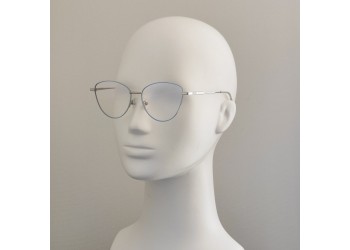 Комп`ютерні окуляри Blue Blocker оправа 80003 NN Срібло/Блакитний Комп`ютерні окуляри Blue Blocker оправа 80003 NN Срібло/Блакитний
