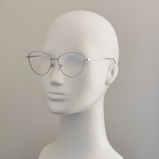 Комп`ютерні окуляри Blue Blocker оправа 80003 NN Срібло/Блакитний Комп`ютерні окуляри Blue Blocker оправа 80003 NN Срібло/Блакитний