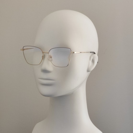 Комп`ютерні окуляри Blue Blocker оправа 80007 NN Золото/Бежевий Комп`ютерні окуляри Blue Blocker оправа 80007 NN Золото/Бежевий