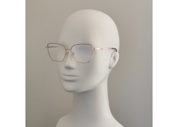 Комп`ютерні окуляри Blue Blocker оправа 80007 NN Золото/Червоний