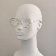 Комп`ютерні окуляри Blue Blocker оправа 80018 NN Золото/Бежевий Комп`ютерні окуляри Blue Blocker оправа 80018 NN Золото/Бежевий