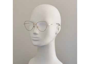 Компьютерные очки Blue Blocker оправа 80018 NN Золото/Бежевый Компьютерные очки Blue Blocker оправа 80018 NN Золото/Бежевый