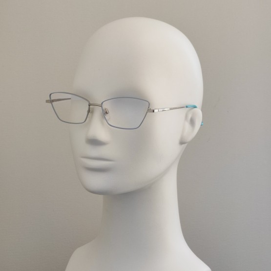 Комп`ютерні окуляри Blue Blocker оправа 80016 NN Срібло/Блакитний Комп`ютерні окуляри Blue Blocker оправа 80016 NN Срібло/Блакитний