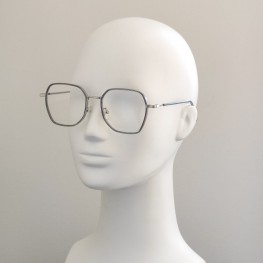 Комп`ютерні окуляри Blue Blocker оправа 89006 NN Срібло/Сірий Комп`ютерні окуляри Blue Blocker оправа 89006 NN Срібло/Сірий