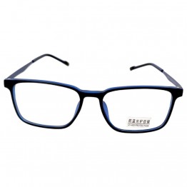 Комп`ютерні окуляри Blue Blocker оправа TR пластик 9017 NN Чорний Матовий/Синій