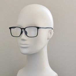 Комп`ютерні окуляри Blue Blocker оправа TR пластик 9017 NN Чорний Матовий/Синій Комп`ютерні окуляри Blue Blocker оправа TR пластик 9017 NN Чорний Матовий/Синій