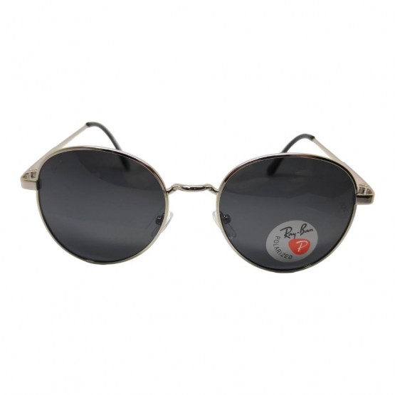 Поляризовані сонцезахисні окуляри 663 R.B Срібло/Чорний