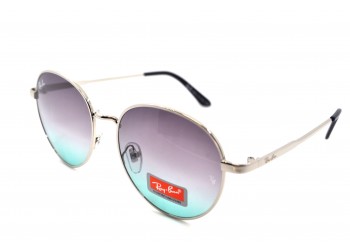 Солнцезащитные очки 663 R.B Серебро/Серо-зеленый Солнцезащитные очки 663 R.B Серебро/Серо-зеленый