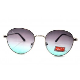 Сонцезахисні окуляри 663 R.B Срібло/Сіро-зелений