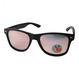Поляризовані сонцезахисні окуляри 2140 R.B Чорний Матовий/Рожеве Дзеркало