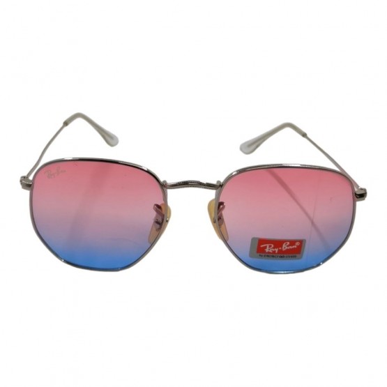 Солнцезащитные очки 3548 R.B -2 Серебро/Красный/Голубой