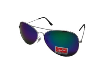 Солнцезащитные очки 5302 R.B Серебро/Сине-зеленое Зеркало Солнцезащитные очки 5302 R.B Серебро/Сине-зеленое Зеркало