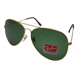 Сонцезахисні окуляри 5302 R.B Золото/Зелений