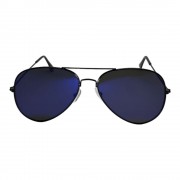 Сонцезахисні окуляри 3026 NN плоскі Чорний/Синє Дзеркало