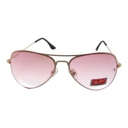 Солнцезащитные очки 3513 R.B Золото/Розовый Зеркальный