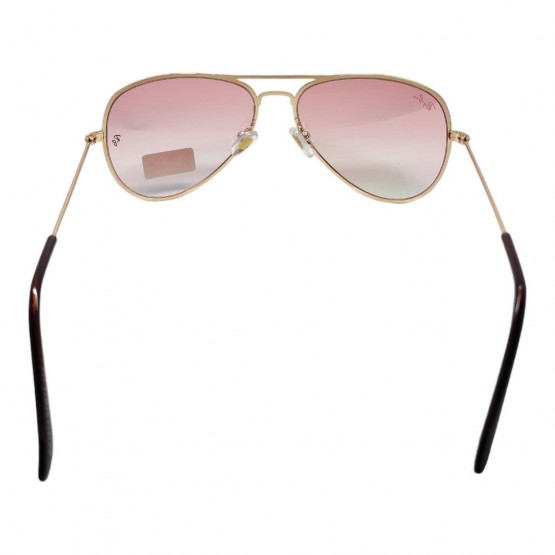 Сонцезахисні окуляри 3513 R.B Золото/Рожевий Дзеркальний