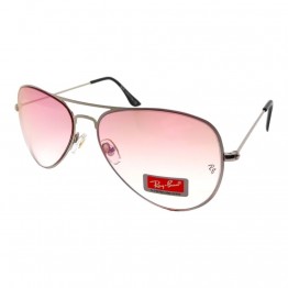 Солнцезащитные очки 3513 R.B Серебро/Розовый Зеркальный